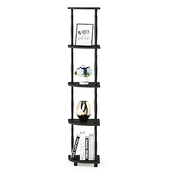Amazon.com: Furinno Turn-N-Tube 5 Tier Corner Display Rack